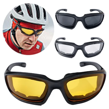 Велосипедные солнцезащитные очки, Ветрозащитные, с антибликовым покрытием, Пылезащитные очки, УФ-защита для мотоциклов, бег на открытом воздухе, Универсальные Мужские Женские