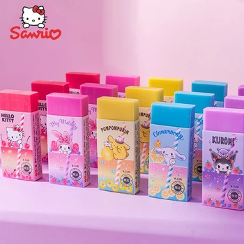 Sanrio Hello Kitty My Melody Cinnamoroll Ластик Kuromi для учащихся начальной школы, мультяшный ластик для детей