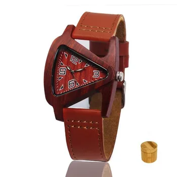 Женские наручные часы TACYMERRY из черного дерева и натуральной кожи Private Custom Watch