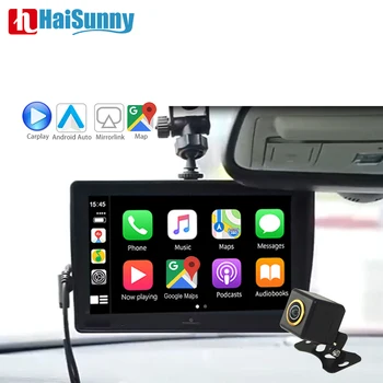 Беспроводной Carplay Для Citroen C4 C3 SMEG Picasso DS4 DS3 308 508 208 С IPS Видеомагнитофоном Mirror Link Android Auto Камера Заднего Вида