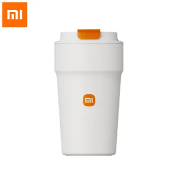 Xiaomi Mijia Custom Портативная Кофейная Чашка 500 мл Термоизоляционная Бутылка Для Воды С Вкладышем Из Нержавеющей Стали 316 Герметичный Дизайн Чашки