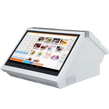 Быстродействующий POS HDD-680plus с 80-миллиметровым встроенным термопринтером и 2D-сканером штрих-кода для супермаркетов и магазинов