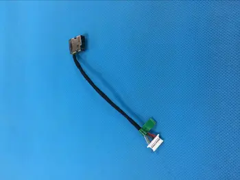 Разъем питания постоянного тока с кабелем для ноутбука HP 14-Ac TPN-L119, гибкий кабель для зарядки постоянного тока