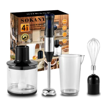 SK1711-4 Кухонный ручной блендер, электрический вспениватель молока, Мини-портативные погружные ручные блендеры для кухни, взбиватели яиц, миксер для пищевых продуктов