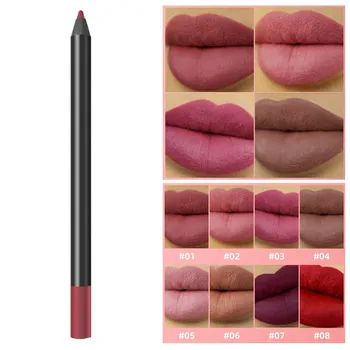 Стильный 13-цветной дополнительный блеск для губ, карандаш для губ с антипригарным покрытием, косметический подарок на День рождения