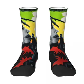 Чулки R362 Bobs и Marley Smoking Джослин Пассерон, компрессионные носки Humor Casual в рулонах с графическим рисунком.