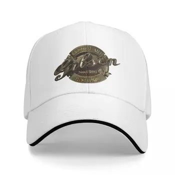 2023 Новая бейсболка с логотипом Gibson в деревенском стиле для мужчин, женские шляпы дальнобойщиков, Винтажная солнцезащитная кепка в подарок