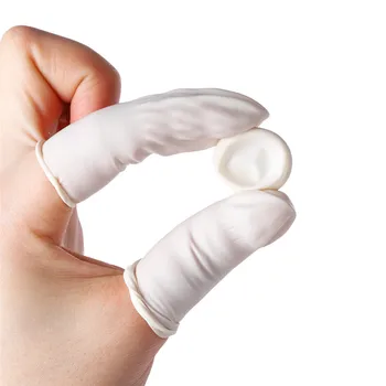 2023 Новый антистатический чехол для пальцев, одноразовые перчатки из натурального каучука, Нескользящие латексные накладки для пальцев, защитные перчатки для кончиков пальцев