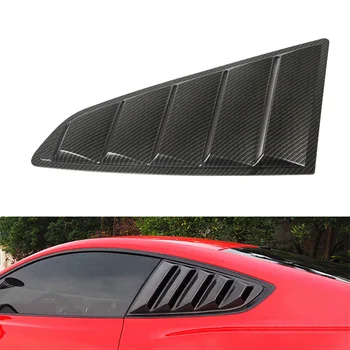Измельчитель песка o specialular o fibra de carbono ventana боковой куарто Совок rejilla cubierta para для Ford Mustang 2015-17 GT