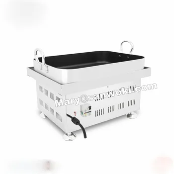 Электрическая машина для приготовления рисовых лепешек 110 В 220 В, Коммерческая Машина для приготовления рисовых лепешек из нержавеющей стали, Корейская Сковорода для рисовых лепешек