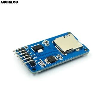 1 шт./лот карта Micro SD, модуль считывания карт Mini TF, интерфейсы SPI с чипом преобразователя уровня для arduino