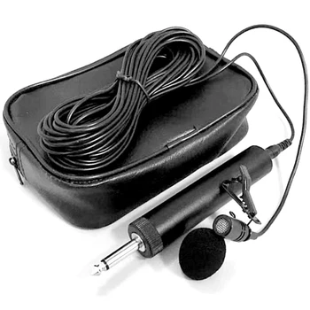 микрофон 6,5 мм Микрофон для Саксофона Эрху, Скрипки, музыкального инструмента, экологически чистый Петличный лацкан Micro