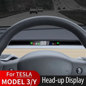 Головной дисплей HUD Для Tesla Model 3 Model Y Специальный Головной дисплей Спидометра Для автомобиля Tesla Model 3 Model Y