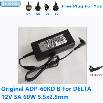 Оригинальный адаптер переменного тока Зарядное Устройство для DELTA ADP-60KD B 12V 5A 60W 4.16A 4A Блок питания монитора ноутбука