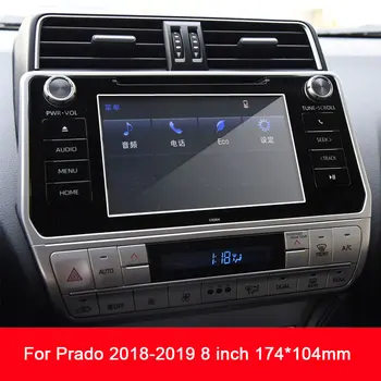 Автомобильная GPS-навигация, Защитная пленка из закаленного стекла для Toyota Prado 2014-2019, Защитная пленка для салона автомобиля, автомобильные аксессуары