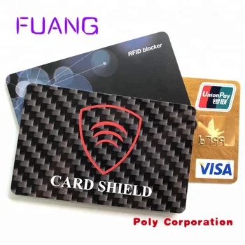 Защита от скимминга, RFID-блокировщик безопасных платежей / Защита дебетовых и кредитных карт, RFID-блокирующая карта