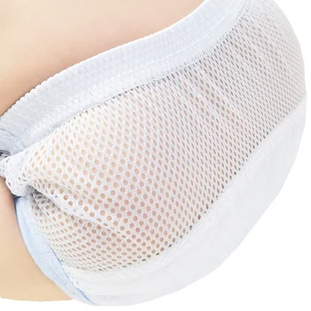 Дышащие моющиеся 5 шт./лот, штаны для приучения к горшку, тканевый подгузник для новорожденных, антибактериальная нить