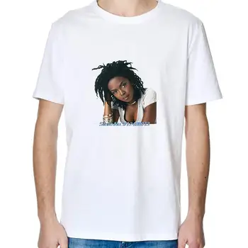 Классические футболки с графическим рисунком Lauryn Hill, футболки оверсайз с коротким рукавом, летние футболки Harajuku, футболки с круглым вырезом, мужская одежда