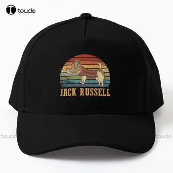 Бейсболка с Джек-Рассел-терьером для женщин, Персонализированная Кепка Унисекс для взрослых, подростков, молодежи, Летние уличные кепки, Хлопчатобумажные джинсовые кепки, арт