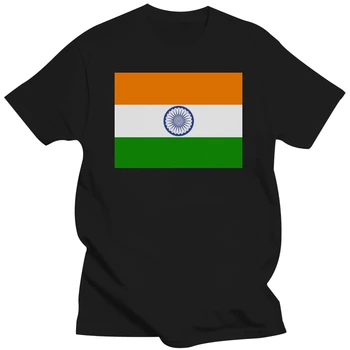 Мужская футболка для взрослых с флагом Индии.