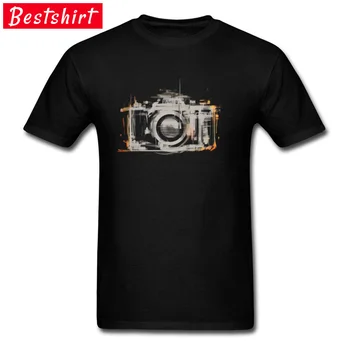 Цельнокроеные Мужские Футболки Camera 35mm Photography T Shirt Winter Soldier Ткань С Бесстыдным Рукавом Подарочные Футболки С Круглым Воротником Уличная Одежда