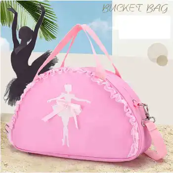 Сумки для балетных танцев, сумочка для розовых девочек, прекрасный рюкзак, детская посылка, балетная сумка, сумочка на одно плечо, водонепроницаемая сумка принцессы