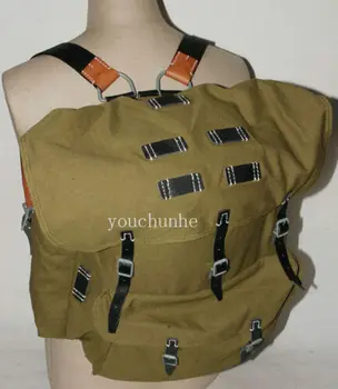 Брезентовый рюкзак солдата элитных горных войск Германии времен Второй мировой войны WW2 Военный рюкзак REPRO