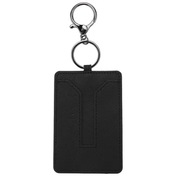 Кожаный Чехол Для ключей От Автомобиля, Совместимый с Tesla Model 3 - Черный
