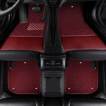 Высокое качество! Изготовленные на заказ специальные автомобильные коврики для Mercedes Benz B 200 W247 2024-2020 прочные двухслойные ковры для B200 2022