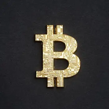 Буква BTC Биткоин Золотая Битная монета с неправильным рисунком Памятные монеты Сувенирная коллекция физической цифровой валюты
