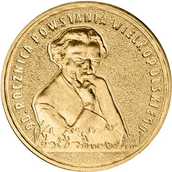 В честь 90-летия Великого Польского восстания 2008 года в Польше, памятная монета тиражом 2 злотых, 100% оригинал