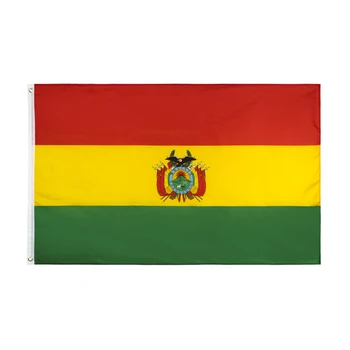 3Jflag 3x5 футов 90x150 см, флаг Многонационального государства Боливия