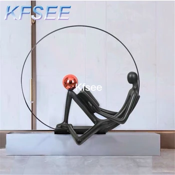Kfsee 1шт в наборе Prodgf напольная скульптура для чтения высотой 130 см