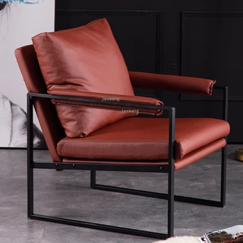 Современная мебель Кресло для гостиной Дизайнерский Односпальный диван Кресло для спальни Легкие Роскошные Промышленные кресла для отдыха дома