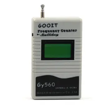 Тестер счетчика частоты X37E GY560, 2-полосный радиоприемник GSM 50 МГц-2,4 ГГц, Тестовые устройства