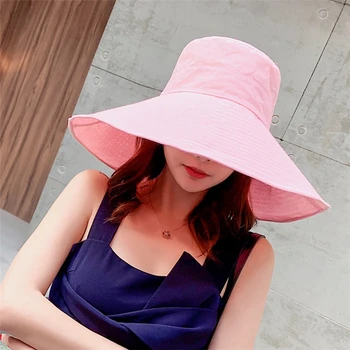 MYZOPER, Новинка 2019, Модная повседневная женская шляпа с однотонным козырьком, Корейская версия, уличная летняя шляпа для взрослых