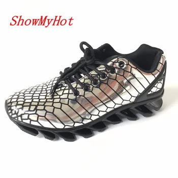 ShowMyHot Высококачественная осенняя повседневная обувь, плетеная модная обувь на плоской подошве для взрослых, кроссовки, дышащие легкие мягкие туфли на плоской подошве