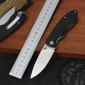 Складной карманный нож GF111 высокой твердости, лезвие 14C28, G10 + стальная ручка, походные охотничьи тактические ножи для выживания, инструменты EDC