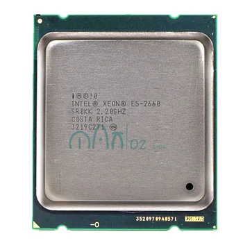 Восьмиядерный шестнадцатипоточный процессор Intel Xeon E5-2660 E5 2660 с частотой 2,2 ГГц, 20M 95W LGA 2011