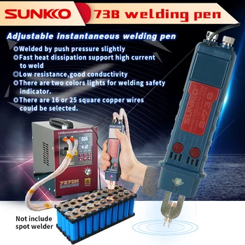 Ручка для мгновенной сварки Sunkko регулируемая S-73B для точечной сварки аккумуляторных батарей
