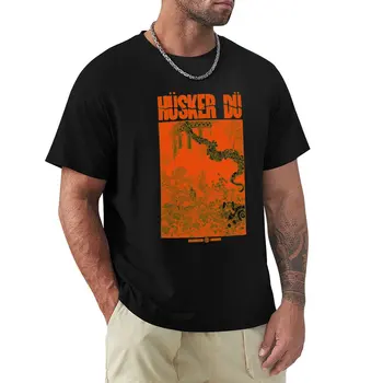 Husker Du T-ShirtHusker Du - знаменитая летняя футболка, футболка оверсайз, спортивная рубашка, дизайнерская футболка для мужчин