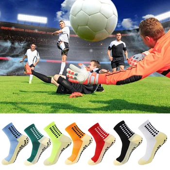 10 Пар новых носков для футбола на открытом воздухе, Противоскользящие Футбольные Спортивные Мужские Женские Спортивные носки, Квадратные Носки для йоги, Полотенце Снизу