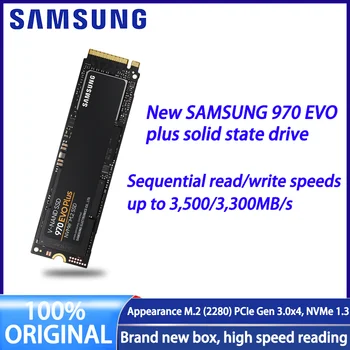 Samsung 970 EVO Plus M.2 SSD 500 ГБ 1 ТБ 2 ТБ Nvme Pcie Внутренний твердотельный накопитель Жесткий диск Для дюймового ноутбука твердотельный накопитель PC disk