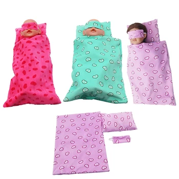 Новая повязка на глаза и спальный мешок для куклы Nenuco 40-43 см, аксессуары для куклы Nenuco Y Su Herita, одежда Baby Born