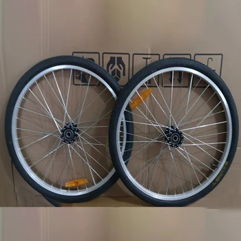 Заднее колесо трехколесного велосипеда 26 дюймов * 32 отверстия Алюминиевая Колесная пара Легкосплавные колеса Трехколесные Велосипедные шины Аксессуары для трехколесных велосипедов Велосипедная часть MZYYH