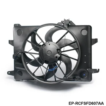 Радиатор для зарубежных стран, специально предназначенный для модификации электронного вентилятора модифицированного автомобиля Ford в сборе