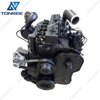Детали двигателя SAA6D114E-2 6D114 6CT8.3 6C8.3 180 кВт 2200 об/мин дизельный двигатель в сборе PC300-7 PC300LC-7 экскаватор в сборе с двигателем
