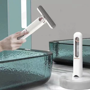 Новая губка для выжимания Бытовых инструментов для чистки ванной комнаты Портативные Мини-швабры для дома и автомобиля, Стеклоочиститель для мытья пола, Стеклоочиститель для стола, Швабра