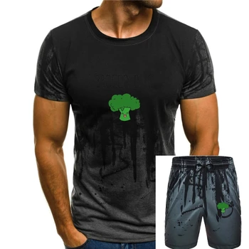 Футболка Broccoholic Vegan Vegetarian Broccoli Lovers, Повседневная футболка с коротким рукавом для мужчин, Летняя одежда с коротким рукавом