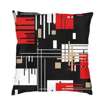 Абстрактная Ретро геометрическая наволочка для подушки, салон домашнего декора, Минималистичная геометрия, графические наволочки, наволочка для дивана